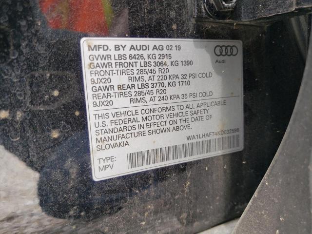 Photo 12 VIN: WA1LHAF74KD032598 - AUDI Q7 