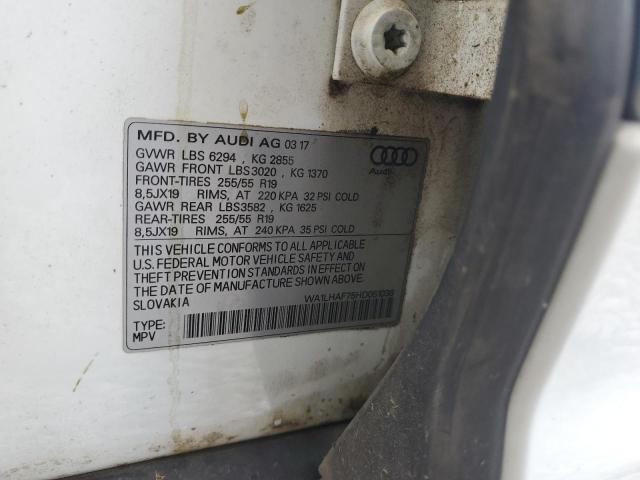 Photo 13 VIN: WA1LHAF75HD051038 - AUDI Q7 PREMIUM 