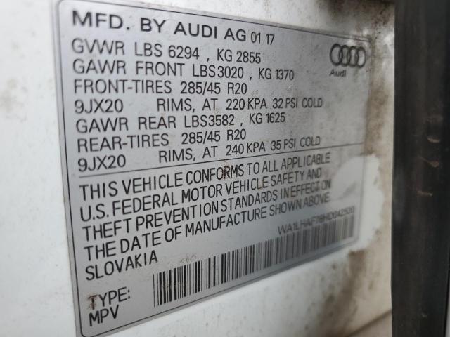 Photo 12 VIN: WA1LHAF78HD042530 - AUDI Q7 