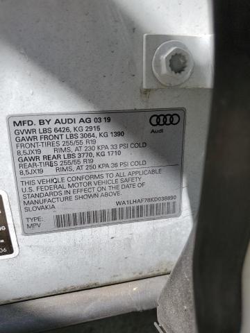 Photo 11 VIN: WA1LHAF78KD038890 - AUDI Q7 