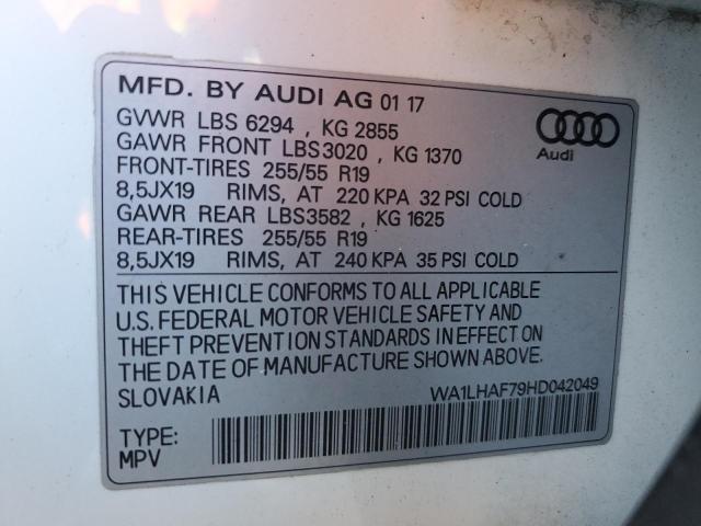 Photo 12 VIN: WA1LHAF79HD042049 - AUDI Q7 