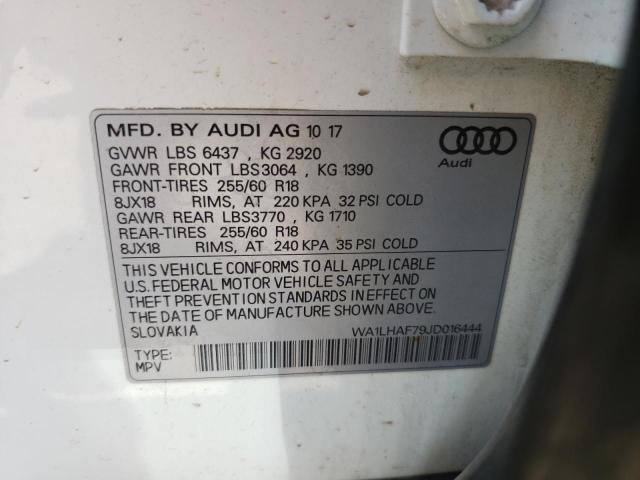 Photo 12 VIN: WA1LHAF79JD016444 - AUDI Q7 PREMIUM 