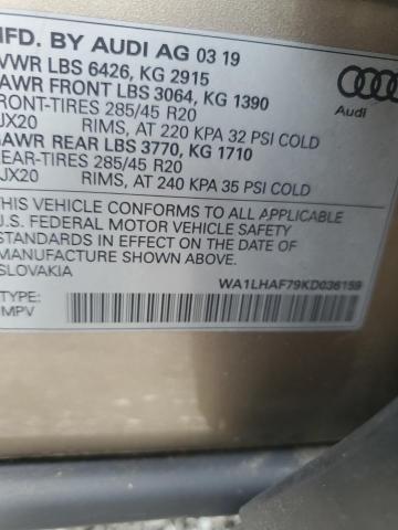 Photo 13 VIN: WA1LHAF79KD036159 - AUDI Q7 PREMIUM 