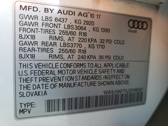 Photo 9 VIN: WA1LHAF7XJD018297 - AUDI Q7 