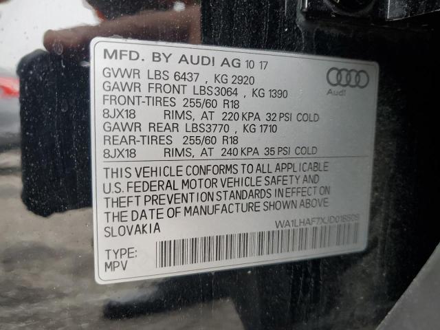 Photo 12 VIN: WA1LHAF7XJD018509 - AUDI Q7 PREMIUM 