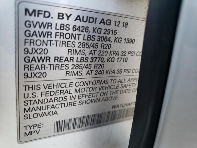 Photo 13 VIN: WA1LHAF7XKD026787 - AUDI Q7 PREMIUM 