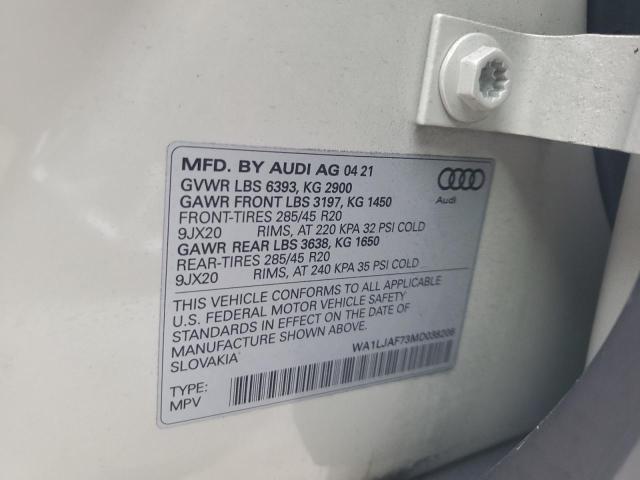 Photo 13 VIN: WA1LJAF73MD038206 - AUDI Q7 PREMIUM 