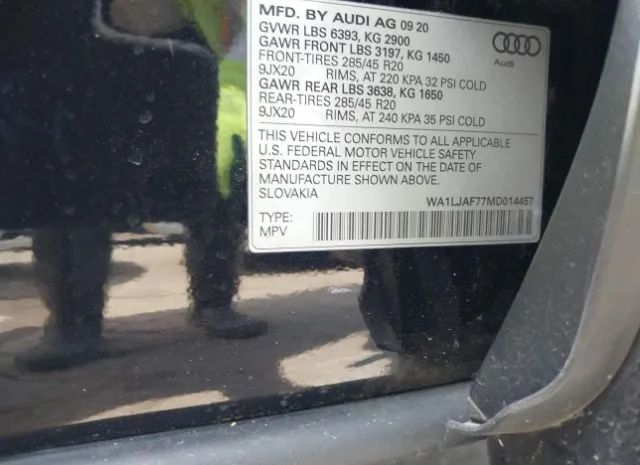 Photo 8 VIN: WA1LJAF77MD014457 - AUDI Q7 