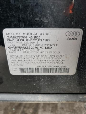 Photo 12 VIN: WA1LKAFP0AA023561 - AUDI Q5 