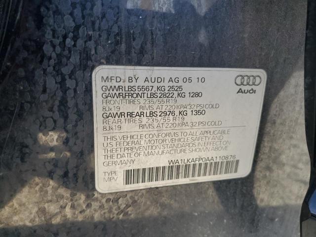 Photo 11 VIN: WA1LKAFP0AA110876 - AUDI Q5 PREMIUM 