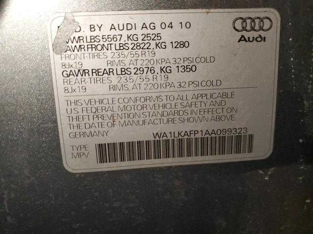 Photo 12 VIN: WA1LKAFP1AA099323 - AUDI Q5 PREMIUM 