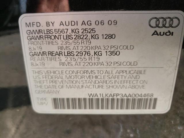 Photo 9 VIN: WA1LKAFP3AA004468 - AUDI Q5 PREMIUM 