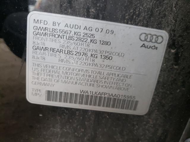 Photo 9 VIN: WA1LKAFP3AA015955 - AUDI Q5 