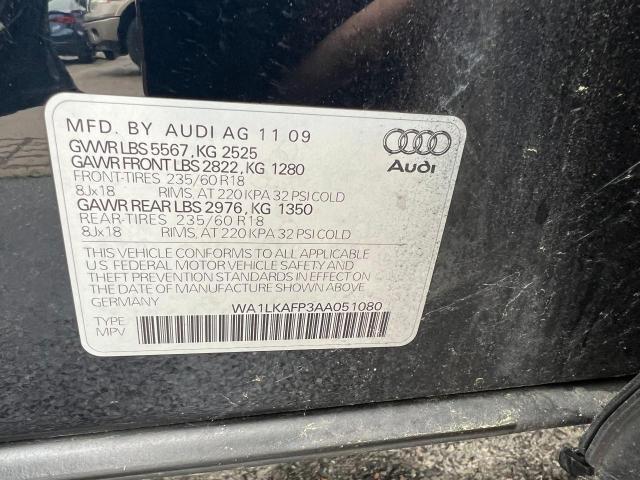 Photo 9 VIN: WA1LKAFP3AA051080 - AUDI Q5 PREMIUM 