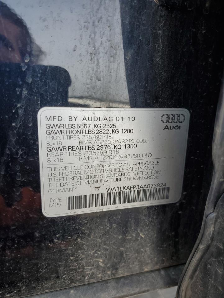 Photo 12 VIN: WA1LKAFP3AA073824 - AUDI Q5 