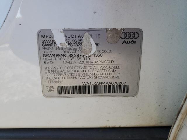 Photo 12 VIN: WA1LKAFP4AA078207 - AUDI Q5 PREMIUM 