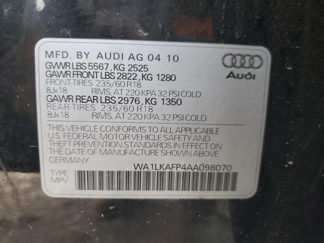 Photo 12 VIN: WA1LKAFP4AA098070 - AUDI Q5 PREMIUM 