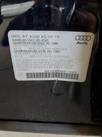 Photo 11 VIN: WA1LKAFP4AA110900 - AUDI Q5 