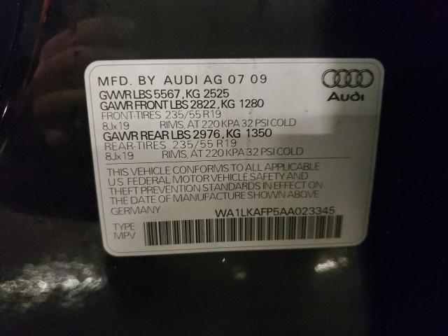 Photo 12 VIN: WA1LKAFP5AA023345 - AUDI Q5 