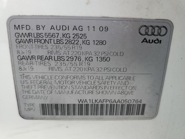 Photo 13 VIN: WA1LKAFP6AA050764 - AUDI Q5 PREMIUM 