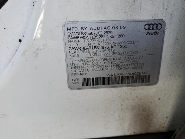 Photo 11 VIN: WA1LKAFP7AA025145 - AUDI Q5 