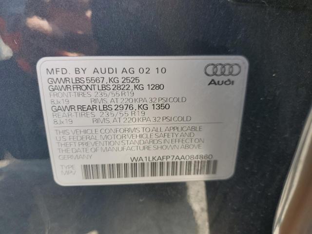 Photo 13 VIN: WA1LKAFP7AA084860 - AUDI Q5 PREMIUM 