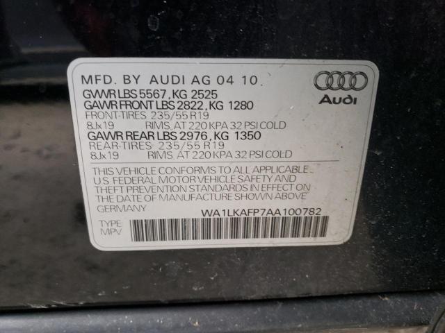 Photo 11 VIN: WA1LKAFP7AA100782 - AUDI Q5 