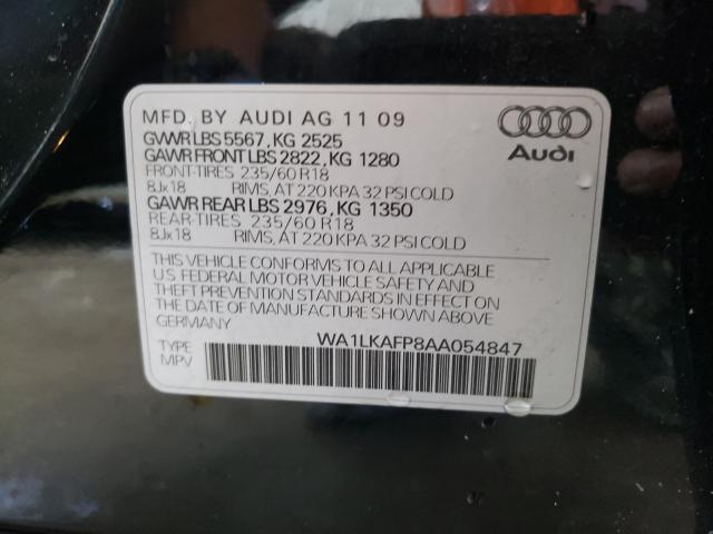 Photo 9 VIN: WA1LKAFP8AA054847 - AUDI Q5 PREMIUM 