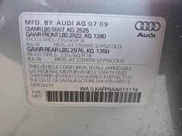 Photo 11 VIN: WA1LKAFP9AA013174 - AUDI Q5 PREMIUM 