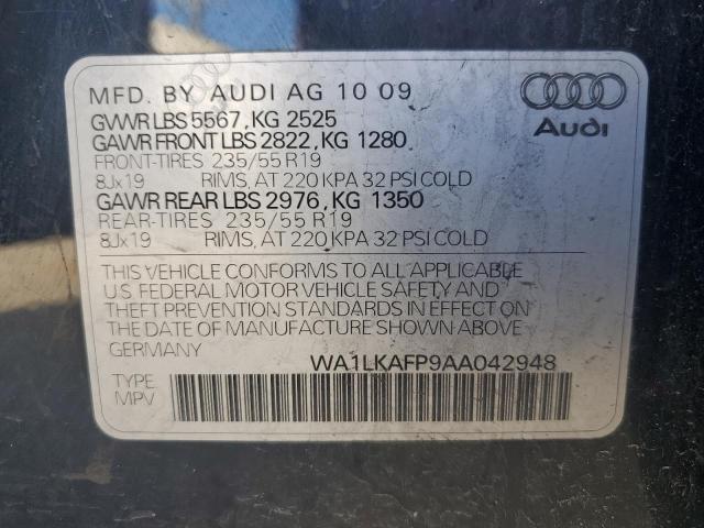 Photo 12 VIN: WA1LKAFP9AA042948 - AUDI Q5 PREMIUM 