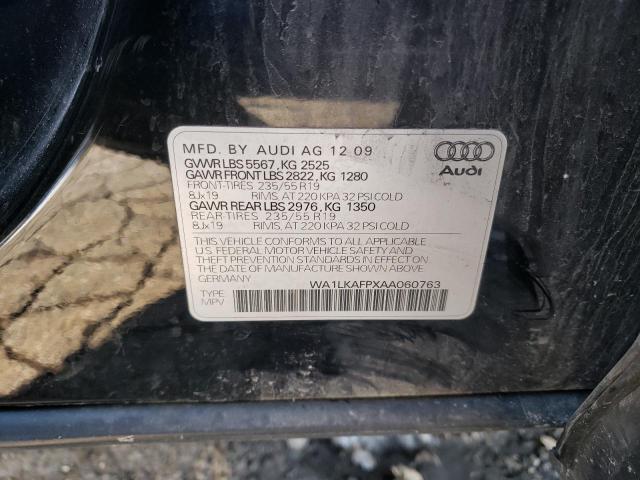 Photo 11 VIN: WA1LKAFPXAA060763 - AUDI Q5 PREMIUM 