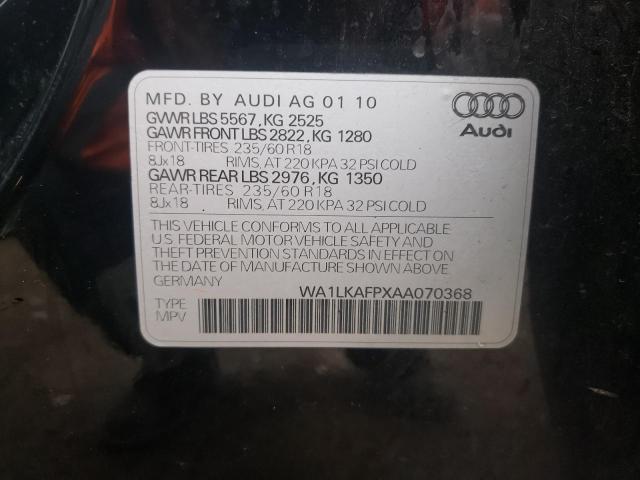 Photo 12 VIN: WA1LKAFPXAA070368 - AUDI Q5 