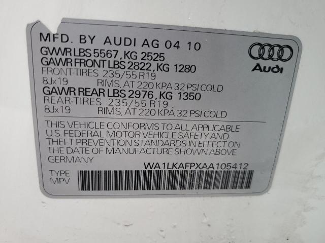 Photo 12 VIN: WA1LKAFPXAA105412 - AUDI Q5 