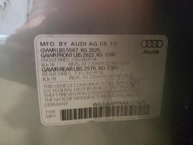 Photo 12 VIN: WA1LKAFPXAA107872 - AUDI Q5 