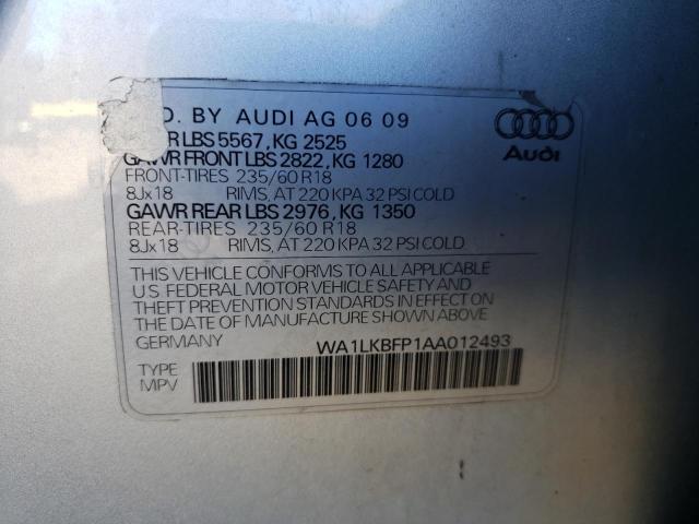 Photo 12 VIN: WA1LKBFP1AA012493 - AUDI Q5 