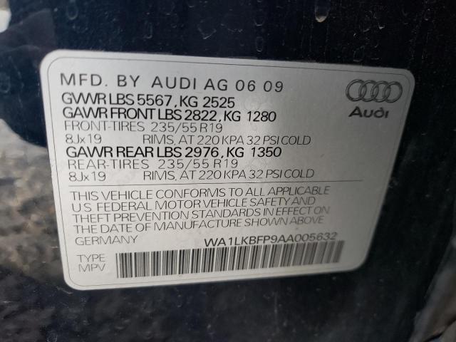 Photo 12 VIN: WA1LKBFP9AA005632 - AUDI Q5 PREMIUM 