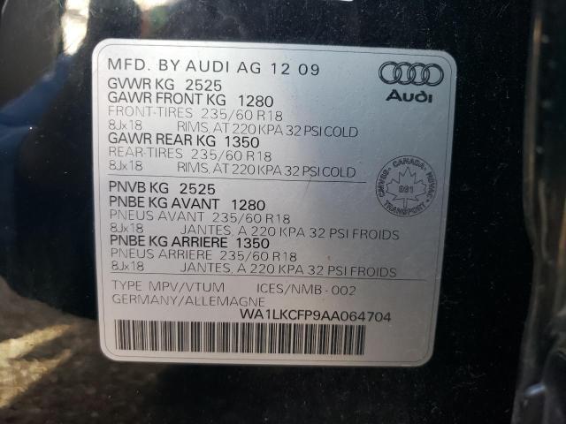 Photo 9 VIN: WA1LKCFP9AA064704 - AUDI Q5 PREMIUM 