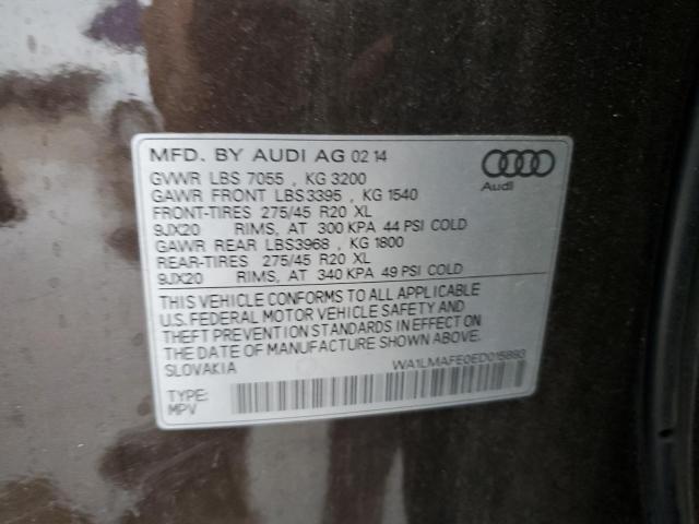 Photo 13 VIN: WA1LMAFE0ED015893 - AUDI Q7 PREMIUM 