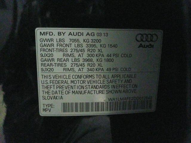 Photo 9 VIN: WA1LMAFE2DD012542 - AUDI Q7 