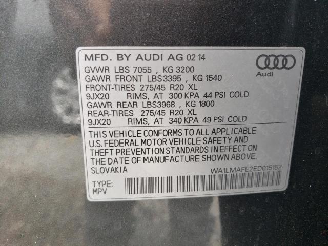 Photo 12 VIN: WA1LMAFE2ED015152 - AUDI Q7 