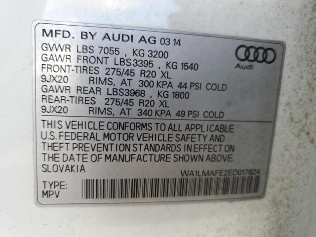 Photo 11 VIN: WA1LMAFE2ED017824 - AUDI Q7 