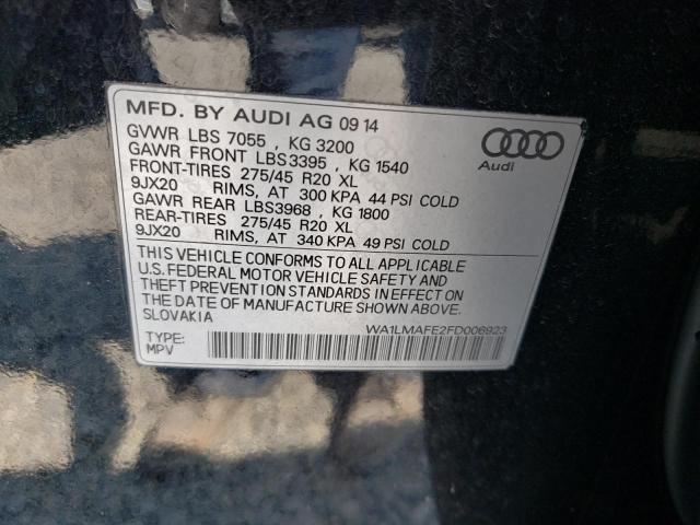 Photo 12 VIN: WA1LMAFE2FD006923 - AUDI Q7 TDI PRE 