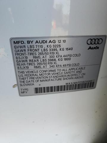 Photo 12 VIN: WA1LMAFE3BD006617 - AUDI Q7 PREMIUM 