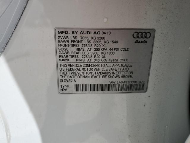 Photo 12 VIN: WA1LMAFE3DD015370 - AUDI Q7 