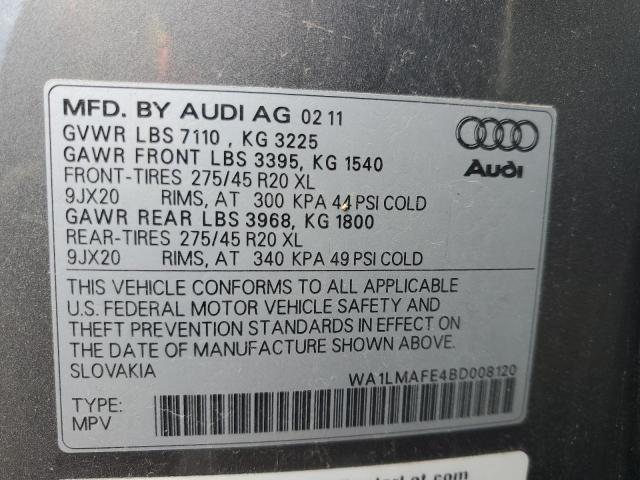 Photo 12 VIN: WA1LMAFE4BD008120 - AUDI Q7 