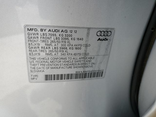 Photo 12 VIN: WA1LMAFE4DD010422 - AUDI Q7 PREMIUM 