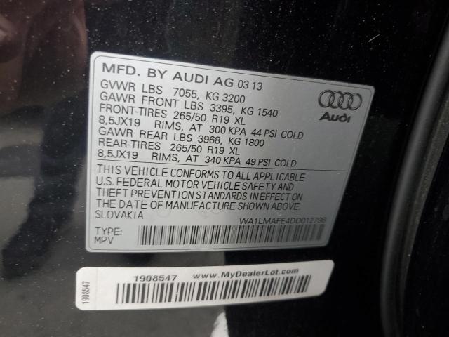 Photo 12 VIN: WA1LMAFE4DD012798 - AUDI Q7 PREMIUM 