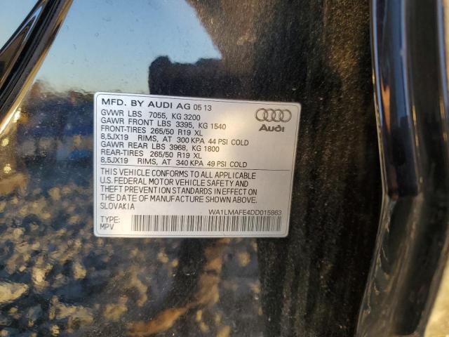 Photo 10 VIN: WA1LMAFE4DD015863 - AUDI Q7 