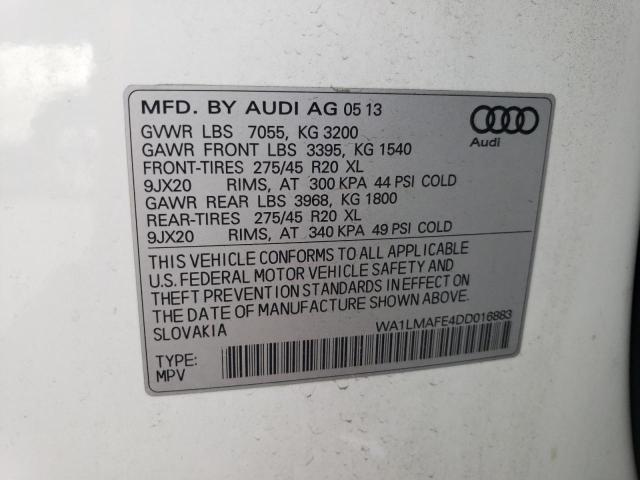 Photo 13 VIN: WA1LMAFE4DD016883 - AUDI Q7 PREMIUM 