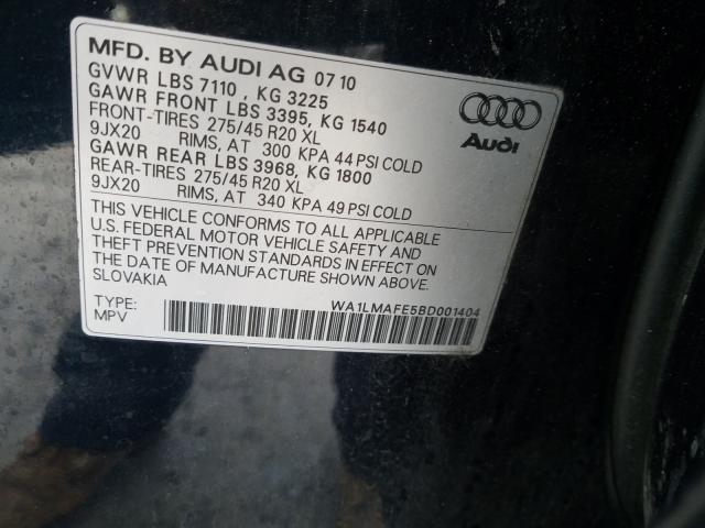 Photo 9 VIN: WA1LMAFE5BD001404 - AUDI Q7 